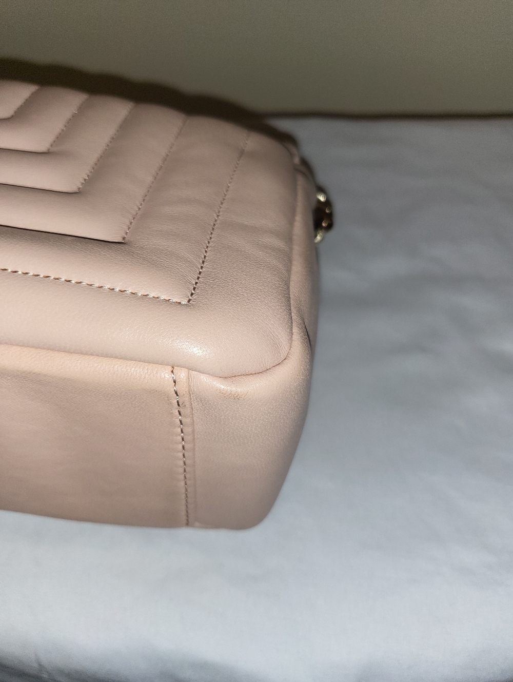 henri bendel Quilted Shoulder Bag in Blush Pink - Picture 11 of 16